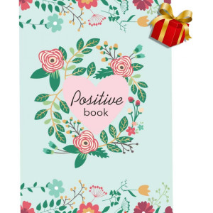 Женский ежедневник 4Profi Positive Book, Зеленый, Разноцветный