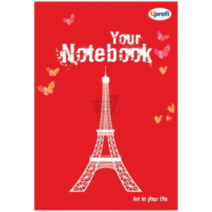 Блокнот TM Profiplan "Artbook", red