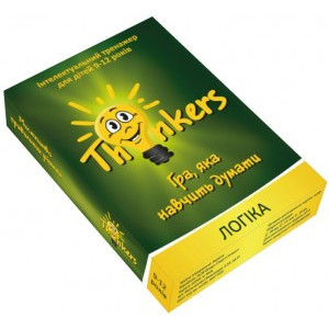 Thinkers 9-12 років - Гра, яка вчить думати - ЛОГІКА"