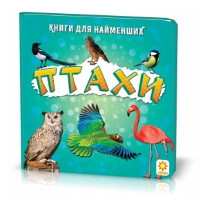 Книжка для найменших. Птахи. Книга на картоні Зірка 70629 (9786110003766) (286311) Книжка для найменших. Птахи. Книга на картоні Зірка 70629 (9786110003766) (286311)