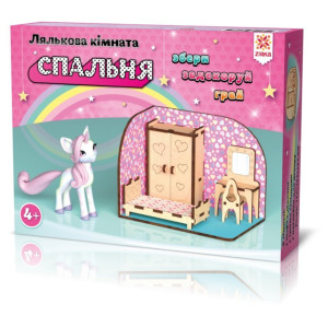 Лялькова кімната Спальня. Дерев'яний 3Д конструктор Зірка 115455 (9786176341642) (309714) Лялькова кімната Спальня. Дерев'яний 3Д конструктор Зірка 115455 (9786176341642) (309714)