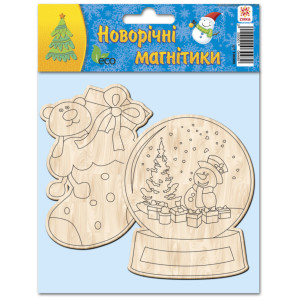 Новорічні магнітики (2шт) Зірка 108448 (2000001084489) (302534) Новорічні магнітики (2шт) Зірка 108448 (2000001084489) (302534)