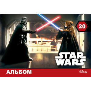 Альбом А4(20л)пруж Зоряні війни 4