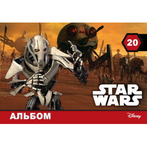 Альбом А4(20л)скоба Зоряні війни 4