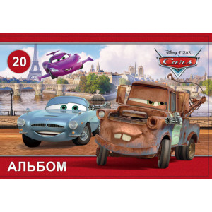 Альбом для малювання (пруж. 20арк) Серія Cars 3 № 4 Альбом для малювання (пруж. 20арк) Серія Cars 3 № 4