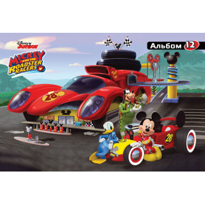 Альбом для малювання (скоба, 12арк) Mickey Mouse-2 № 4 Альбом для малювання (скоба, 12арк) Mickey Mouse-2 № 4
