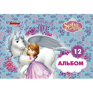Альбом для малювання (скоба, 12арк) Принцеса София № 4 Альбом для малювання (скоба, 12арк) Принцеса София № 4