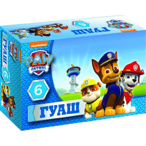 ЛІЦЕНЗІЯ Пластилін "Серія PAW Patrol" 6 кольорів ЛІЦЕНЗІЯ Пластилін "Серія PAW Patrol" 6 кольорів