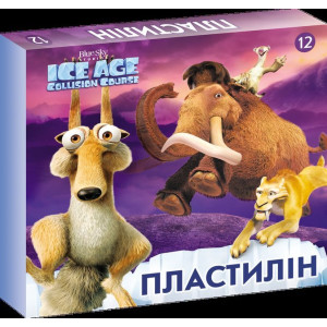Пластилін Серія Ice Age 12 кольорів Пластилін Серія Ice Age 12 кольорів