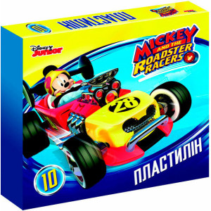 Пластилін із воском Mickey Mouse 10 кольорів Пластилін із воском Mickey Mouse 10 кольорів