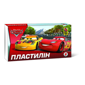 Пластилін Серія Cars №3 6 кольорів Пластилін Серія Cars №3 6 кольорів