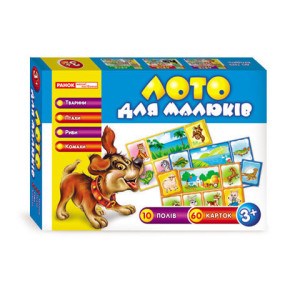 3968. "Лото для малюків. Тварини,птахи,риби та комахи" 3968. "Лото для малюків. Тварини,птахи,риби та комахи"