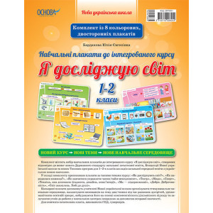 Плакати. Плакати До інтегрованого курсу Я досліджую світ. 1-2 класи ЗПП021