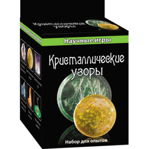 0332-а Наукові ігри міні "Кристалічні візерунки" 12116027Р 0332-а Наукові ігри міні "Кристалічні візерунки" 12116027Р