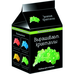 0340 Наукові ігри міні "Вирощуємо кристали" (зелені) 12116006Р