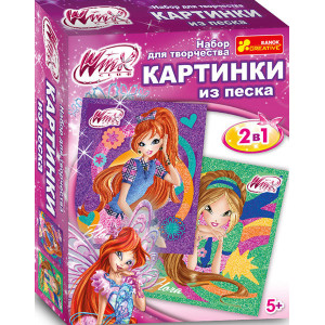 2042 Картинка з піску. Блум і Флора. "Вінкс 7" 13159061Р