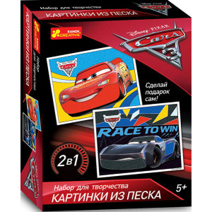 2053 Картинка з піску. МакКуїн і Джексон. "Тачки 3 " 13153159Р 2053 Картинка з піску. МакКуїн і Джексон. "Тачки 3 " 13153159Р