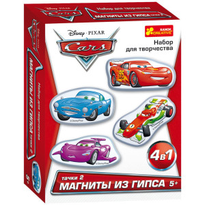 4029 Гіпс на магнітах Дісней "Тачки 2" 12153015Р 4029 Гіпс на магнітах Дісней "Тачки 2" 12153015Р