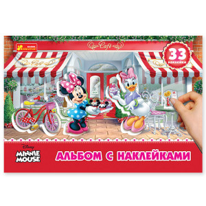 4510-19 Альбом з наліпками "Міні Маус" 13173001Р 4510-19 Альбом з наліпками "Міні Маус" 13173001Р