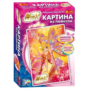 4748-05 Картинки з паєток Вінкс "Стела" 15159014Р 4748-05 Картинки з паєток Вінкс "Стела" 15159014Р