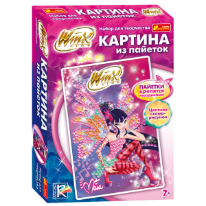 4748-06 Картинки з паєток Вінкс "Муза" 15159015Р 4748-06 Картинки з паєток Вінкс "Муза" 15159015Р