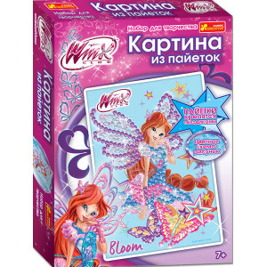 4748-19 Картинка з паєток. Блум "Вінкс 7" 15159071Р 4748-19 Картинка з паєток. Блум "Вінкс 7" 15159071Р