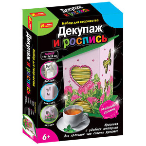 6550-17 Декупаж "Чайний будиночок" 15100356Р 6550-17 Декупаж "Чайний будиночок" 15100356Р