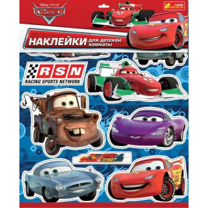 8843 Інтер`єрні наклейки Дісней "Тачки -2" 15153061Р 8843 Інтер`єрні наклейки Дісней "Тачки -2" 15153061Р