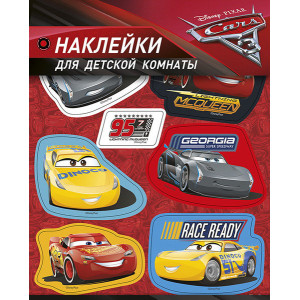 8862 Наліпки на стіну (червоний фон). "Тачки 3" 15153155Р 8862 Наліпки на стіну (червоний фон). "Тачки 3" 15153155Р