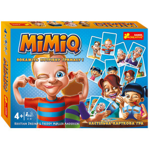 Настільна карткова гра. Mimiq (У) Ranok-Creative 19120055У (4823076142285) (309502) Настільна карткова гра. Mimiq (У) Ranok-Creative 19120055У (4823076142285) (309502)