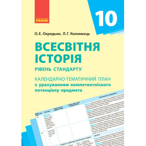 Всесвітня історія. 10 клас. РКП Всесвітня історія. 10 клас. РКП