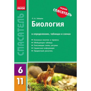 СП Біологія у визнач.,табл.і схем. 6-11 кл. (РОС) НОВИЙ СП Біологія у визнач.,табл.і схем. 6-11 кл. (РОС) НОВИЙ