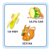Азбука-читайка в карточках рус