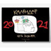 Календар кота Iнжира 2021 (чорний)