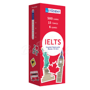 Картки англійських слів English Student. IELTS English to english. 500 Карток