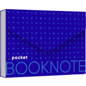 Блокнот синій "Booknote Pocket"