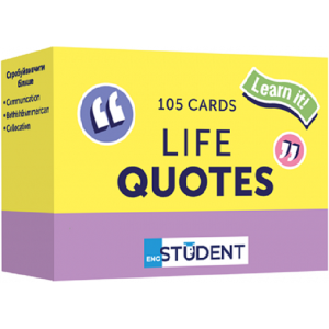 Картки для вивчення англійських слів. Life Quotes / Цитати (105 флеш-карток)