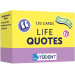 Картки для вивчення англійських слів. Life Quotes / Цитати (105 флеш-карток)